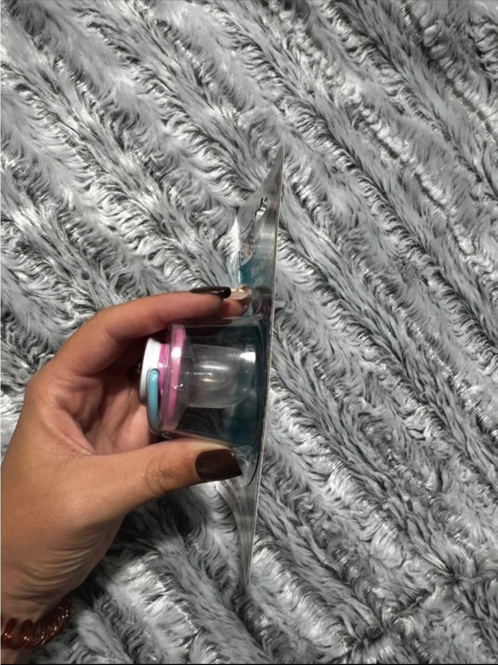 Pink Silicone Pacifier (4) and bottles (4)